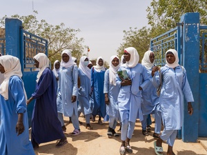 studentesse rifugiate