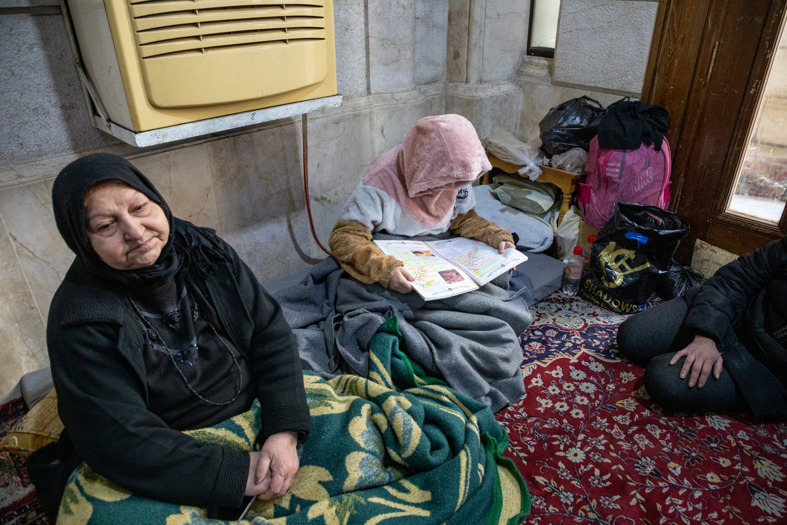 Syria. UNHCR provides assistance to earthquake-affected people in Aleppo
