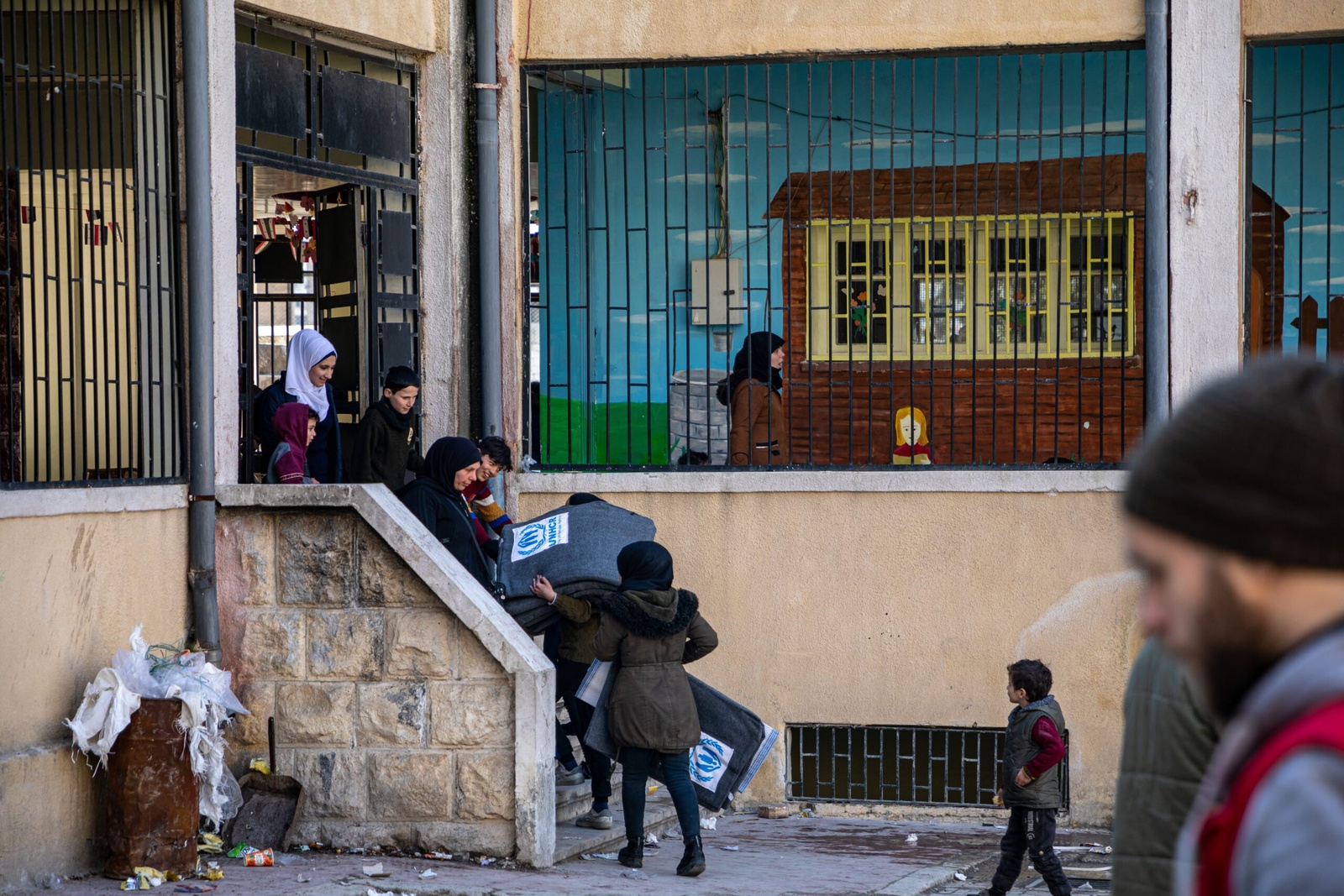 Siria. L'UNHCR fornisce assistenza alle famiglie colpite dal terremoto