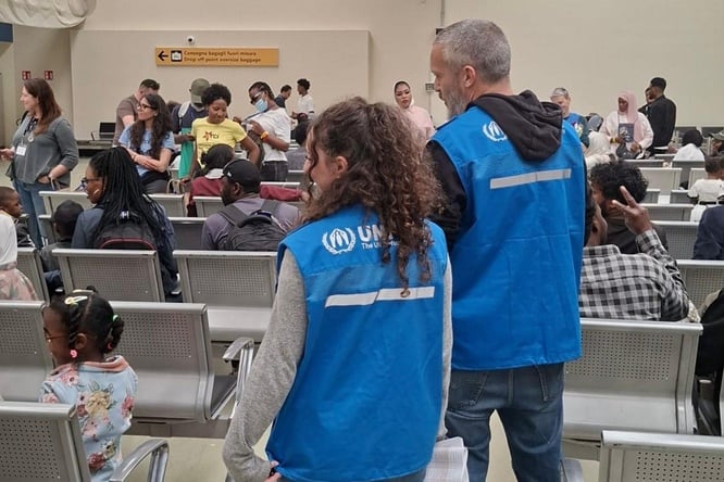 Arrivo 130 rifugiati a Roma