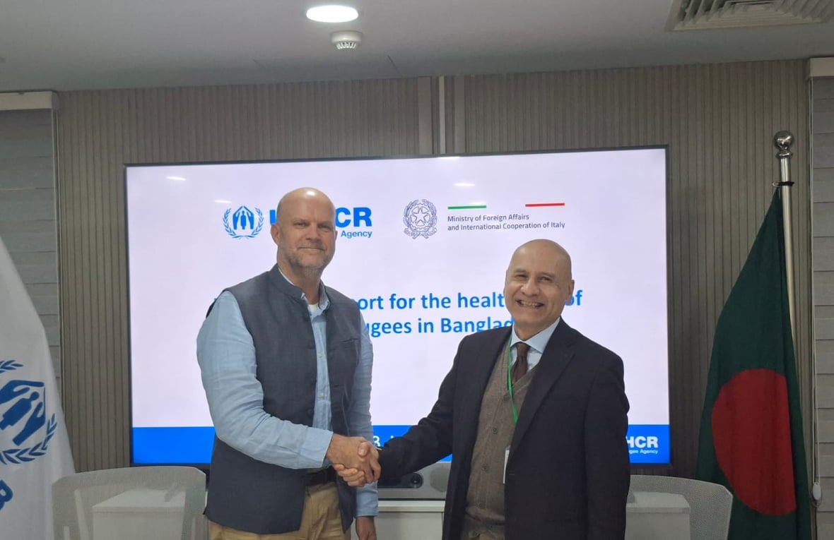 Il sostegno dell'italia ai rifugiati Rohingya in Bangladesh