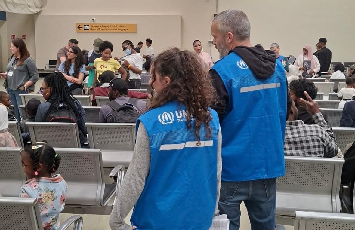 Arrivo 130 rifugiati a Roma