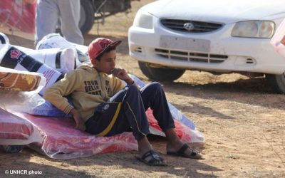 I cittadini libici sfollati due volte per colpa della guerra chiedono aiuto con urgenza