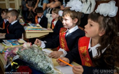 In Ucraina i bambini hanno ricominciato la scuola, sognando la pace