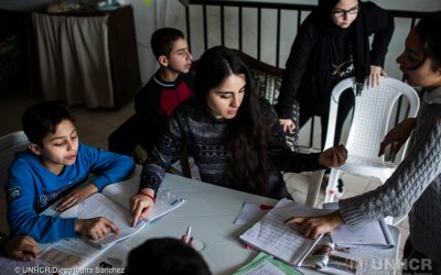 Il doposcuola che aiuta gli studenti siriani brillanti a restare al passo con i compiti a casa