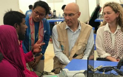 Bangladesh: il capo della protezione internazionale dell’UNHCR è impegnato nei colloqui sulla ricerca di soluzioni e di aiuti duraturi per la crisi dei rifugiati Rohingya
