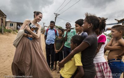 L’appello di Angelina Jolie per più leadership e umanità di fronte alla fuga di milioni di venezuelani