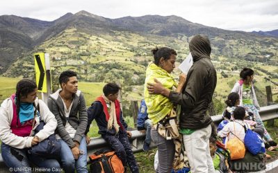 Rifugiati e migranti venezuelani in marcia verso la salvezza