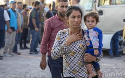 Nuovi flussi di rifugiati in Iraq in una settimana di violenze nel nord-est della Siria