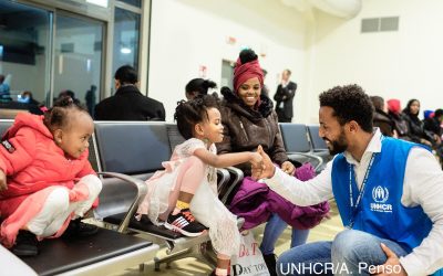 L’UNHCR evacua 54 rifugiati vulnerabili dal Niger all'Italia