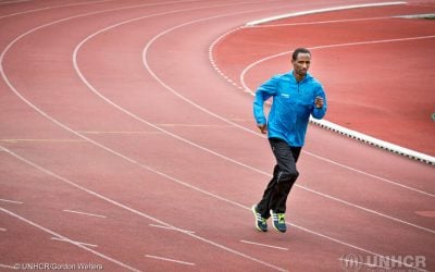 Atleta rifugiato partecipa alla Maratona di Tokyo 2020