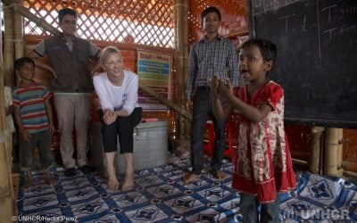 Cate Blanchett premiata per il suo impegno umanitario con l'UNHCR