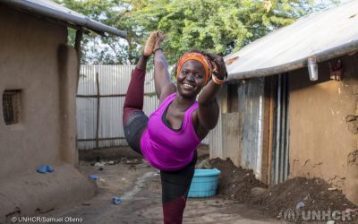 Lo yoga offre benessere mentale ai rifugiati in Kenya