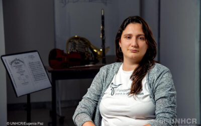 Una direttrice di coro venezuelana fonda un’orchestra di rifugiati in Cile