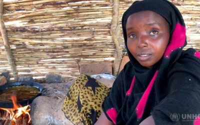 In Ciad, una rifugiata centrafricana mantiene viva la speranza