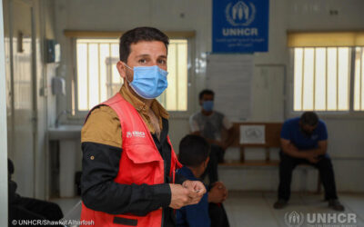 In Giordania e Libano, i rifugiati volontari promuovono la diffusione del vaccino
