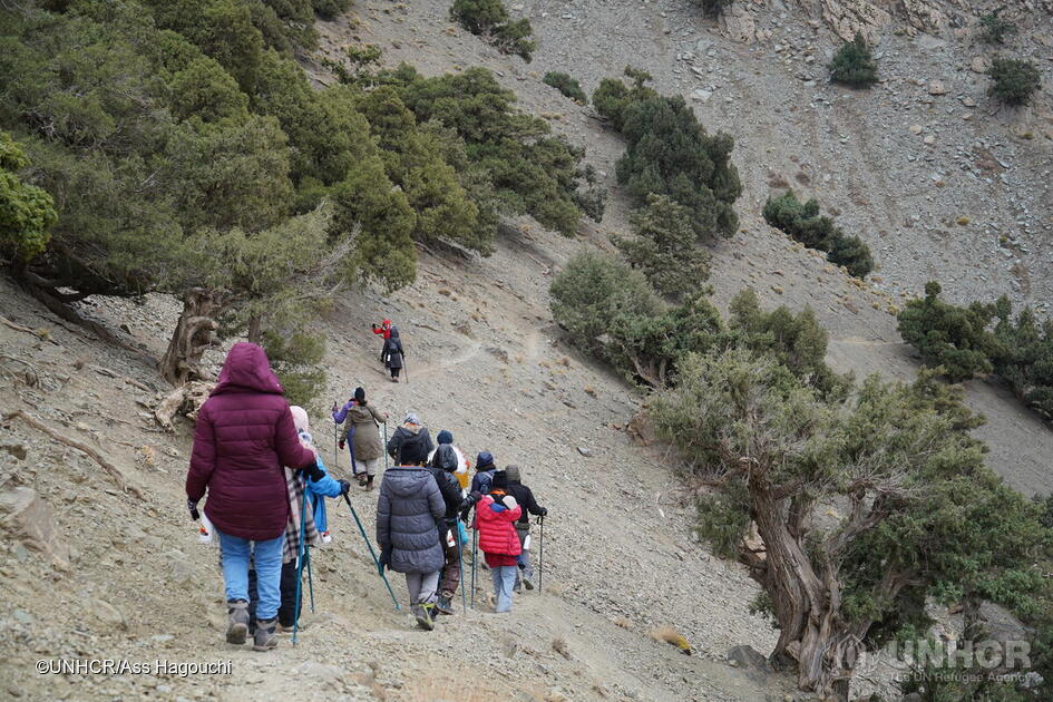 Marocco. Donne rifugiate scalano il Toubkal.