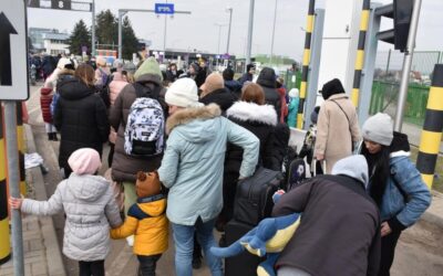 In tutta la Polonia la popolazione dimostra solidarietà ai rifugiati ucraini