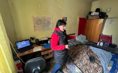 Una volontaria ucraina mobilita un’intera comunità per accogliere le famiglie sfollate