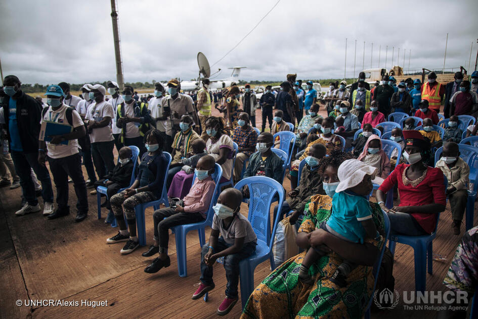 Democratic Republic of Congo. Central African refugees prepare to return home