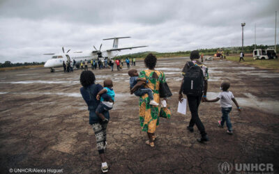 I rifugiati centrafricani tornano a casa dalla RD Congo
