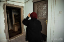Una casa riparata a Bengasi porta conforto dopo la fuga