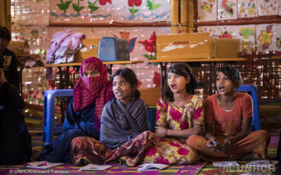 I club per ragazzi e ragazze offrono ai giovani rifugiati Rohingya competenze e senso di responsabilità