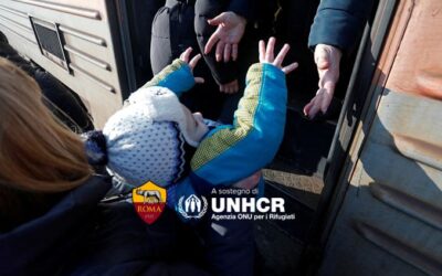 AS Roma e UNHCR di nuovo insieme a sostegno dei rifugiati e degli sfollati in Ucraina