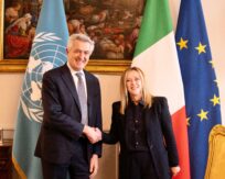 L’Alto Commissario per i rifugiati Filippo Grandi in sintonia con l’Italia per il suo impegno volto a proteggere e trovare soluzioni per i rifugiati