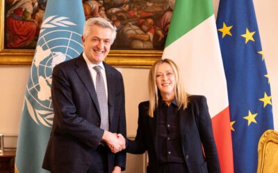 L’Alto Commissario per i rifugiati Filippo Grandi in sintonia con l’Italia per il suo impegno volto a proteggere e trovare soluzioni per i rifugiati