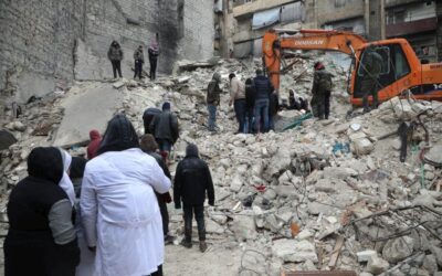 I team dell’UNHCR sostengono gli interventi di emergenza per i sopravvissuti al terremoto in Turchia e consegnano aiuti in Siria