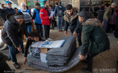 UNHCR: Oltre 5 milioni di persone potrebbero avere bisogno di assistenza per l’alloggio in Siria a causa del terremoto