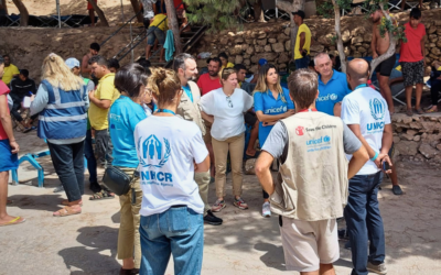 UNHCR e UNICEF: un cambio di passo a Lampedusa. La forte pressione migratoria mette alla prova i risultati finora raggiunti 