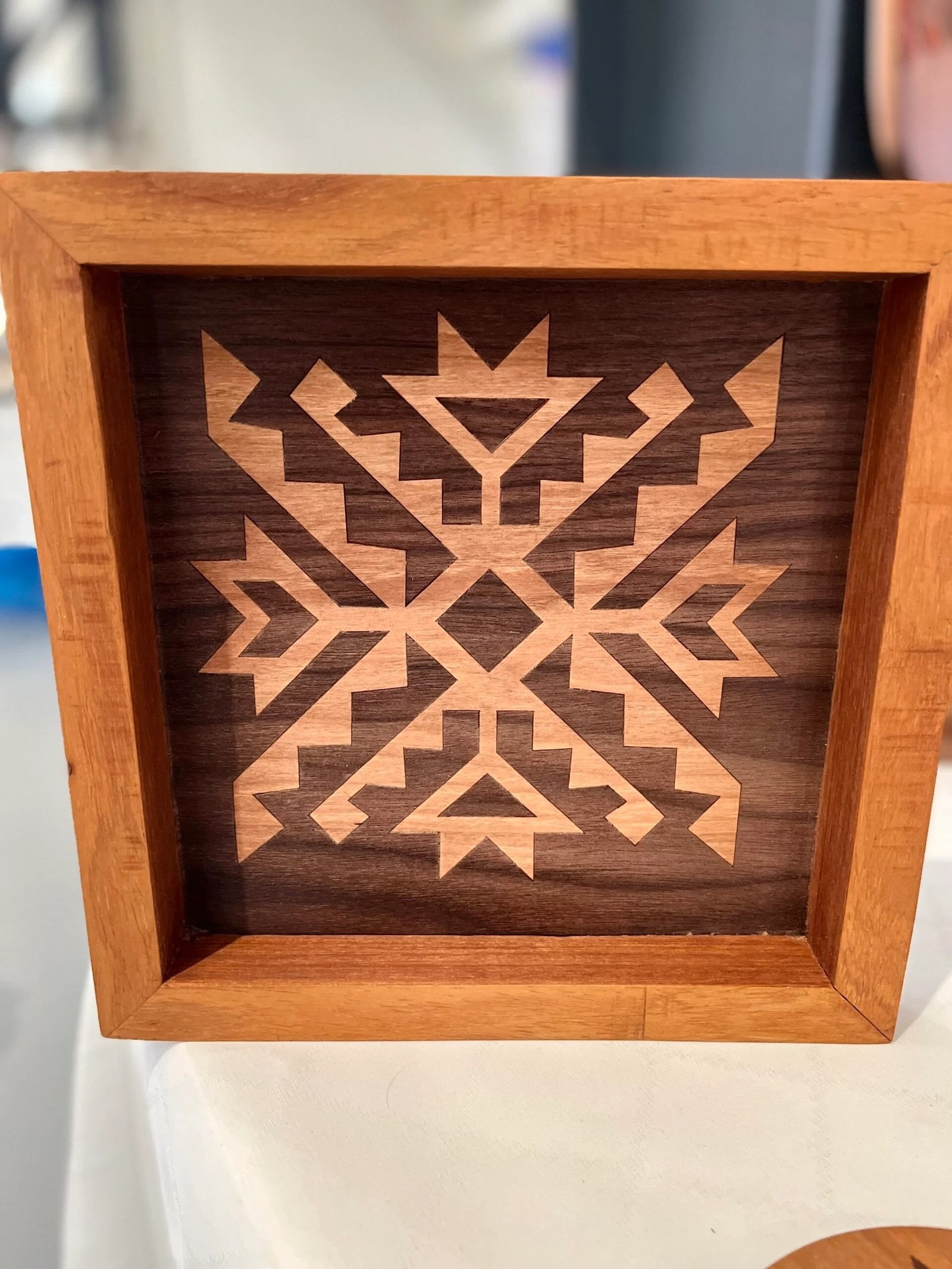Wooden small tray