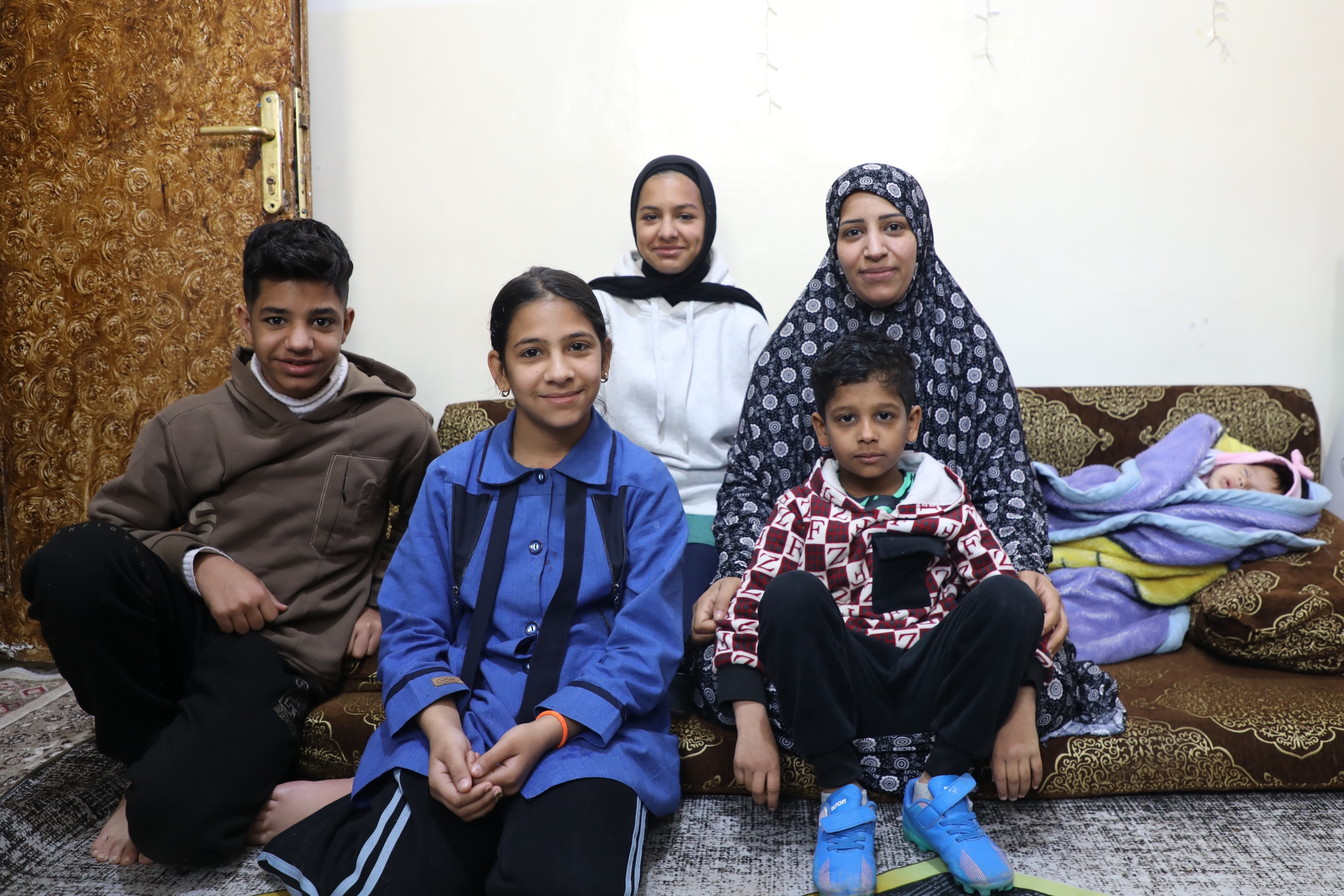 Huda and her family