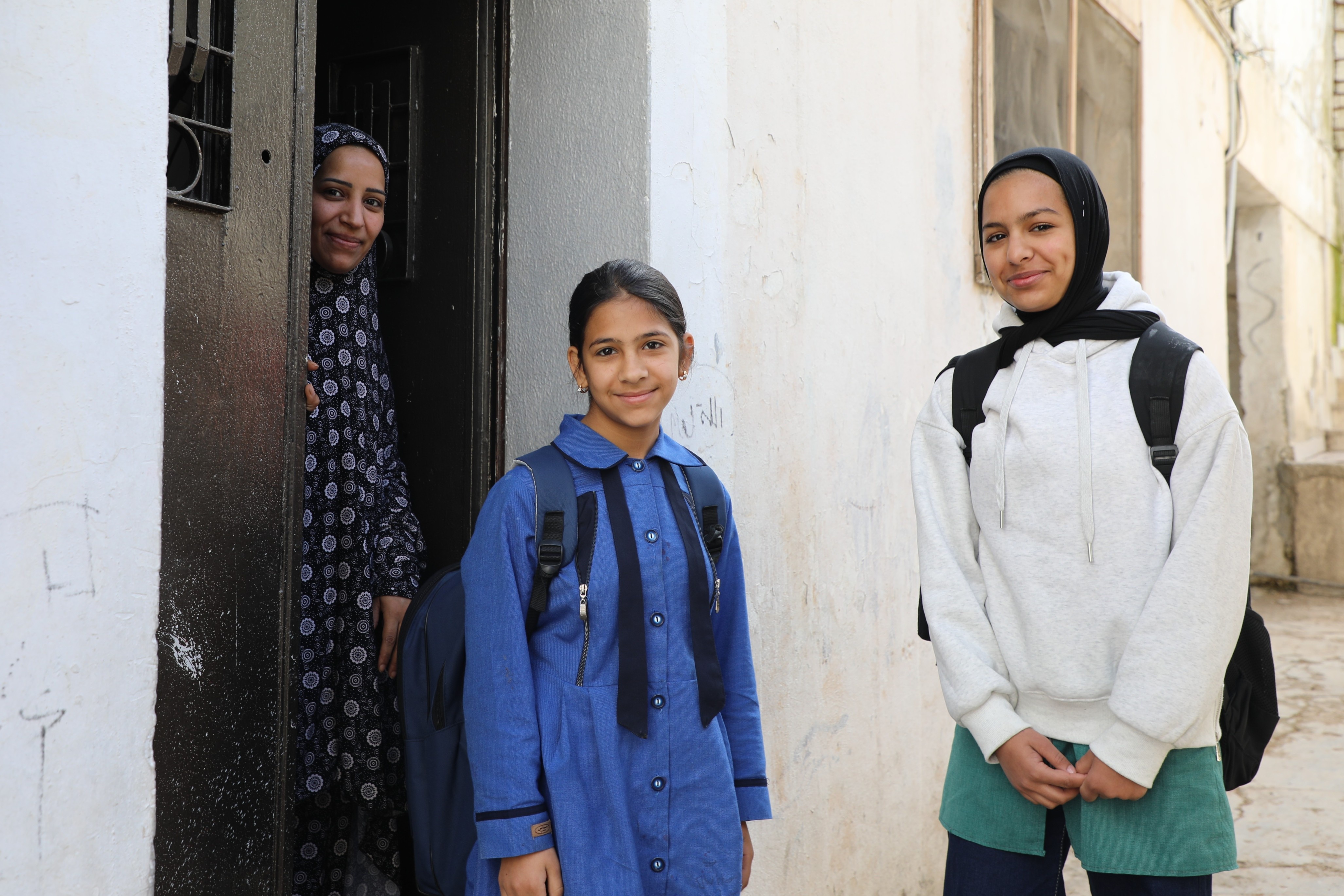 Huda and daughters