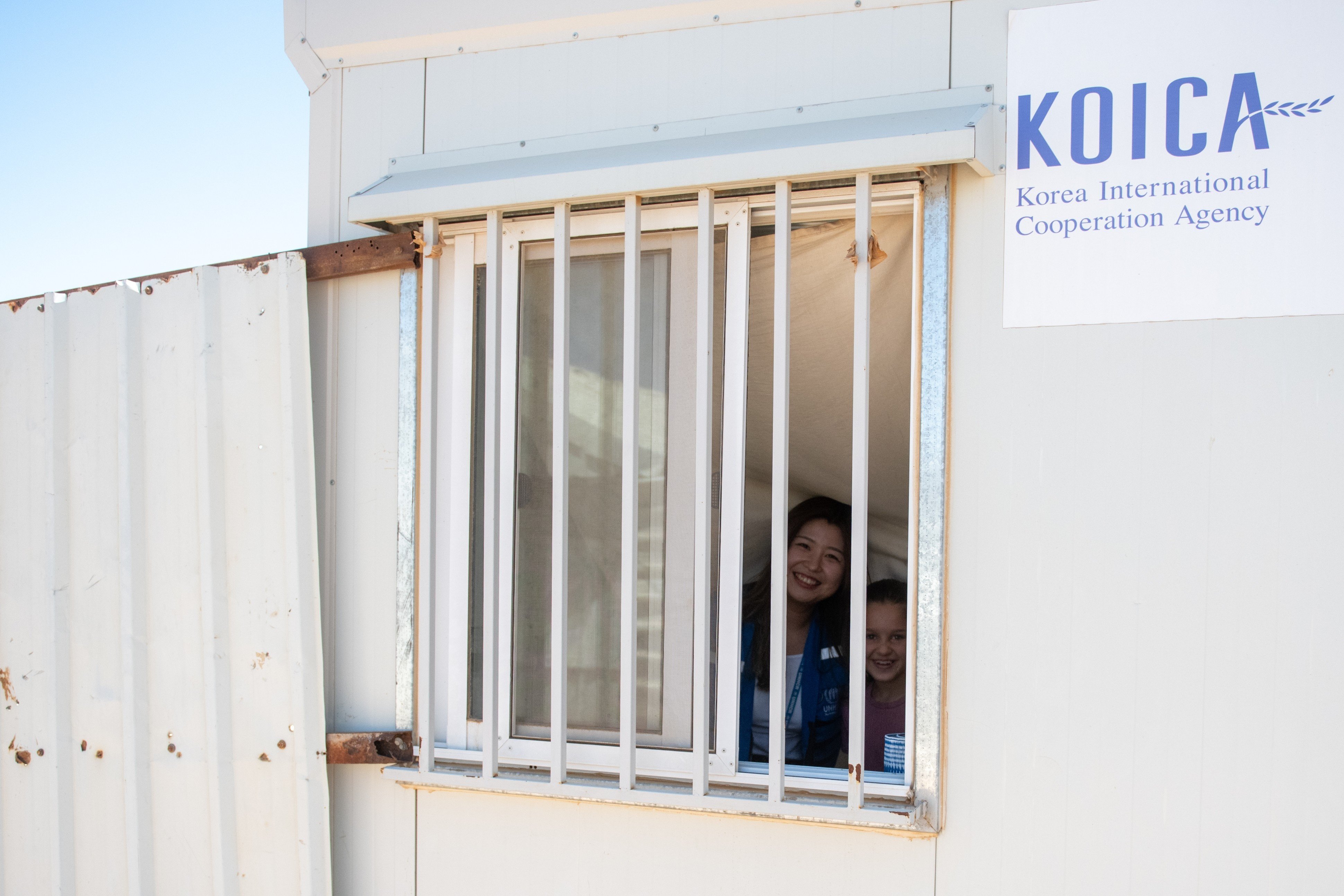 Muna shelter in Azraq