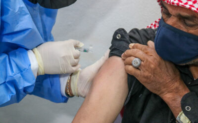 UNHCR Jordan doubles its efforts to vaccinate refugees against COVID-19