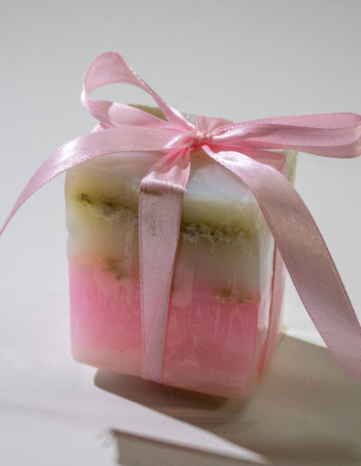 Glycerin soap with rose oil