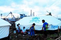 台風30号(ハイエン）：船上での避難生活者を支援