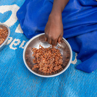 Kenya. Refugee families in Kakuma struggle to cope with food shortages