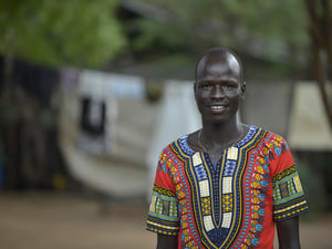 Kenya. Kakuma TEDx Homecoming for South Sudanese Olympic runner