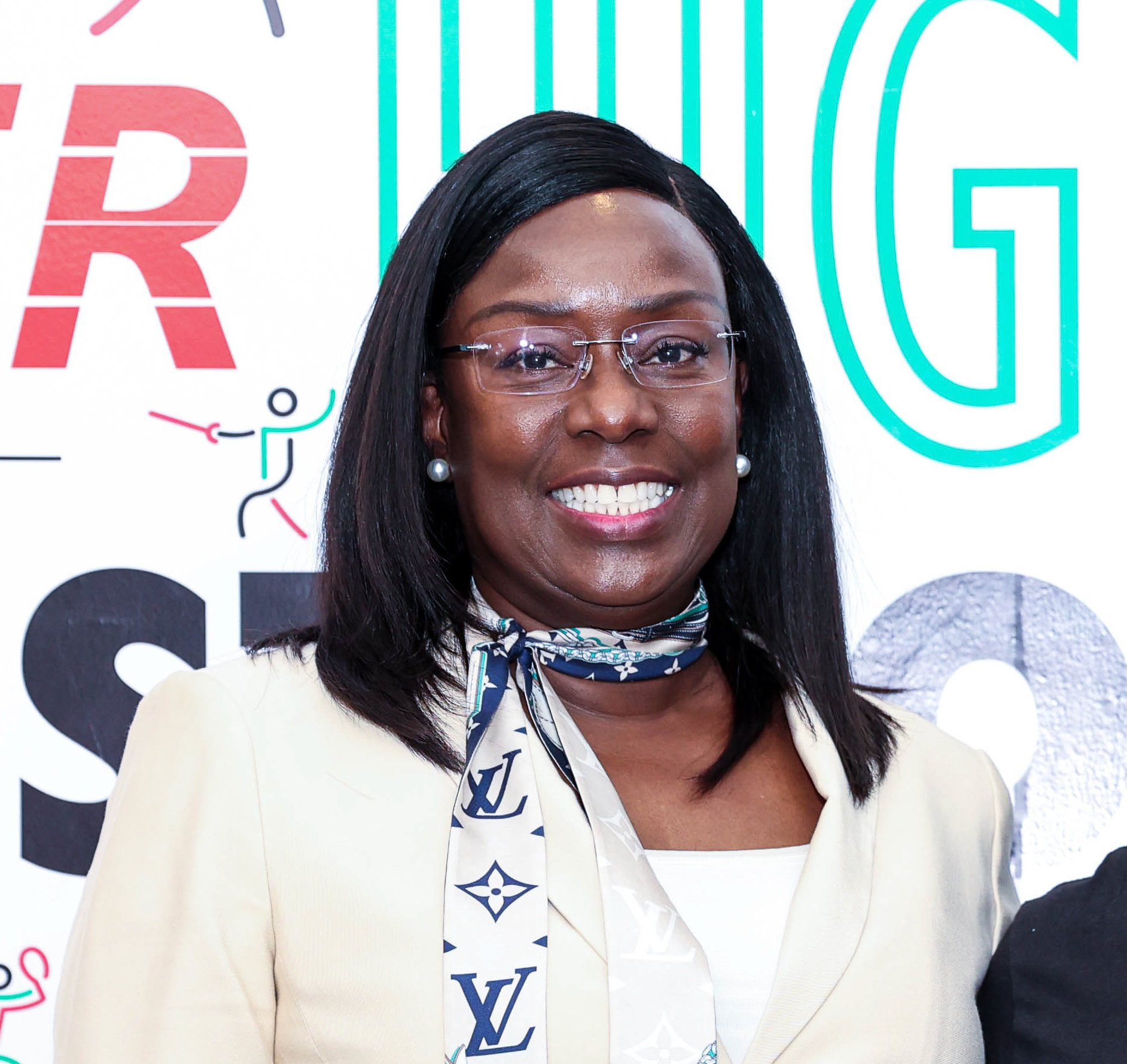 Photo of woman smiling at camera