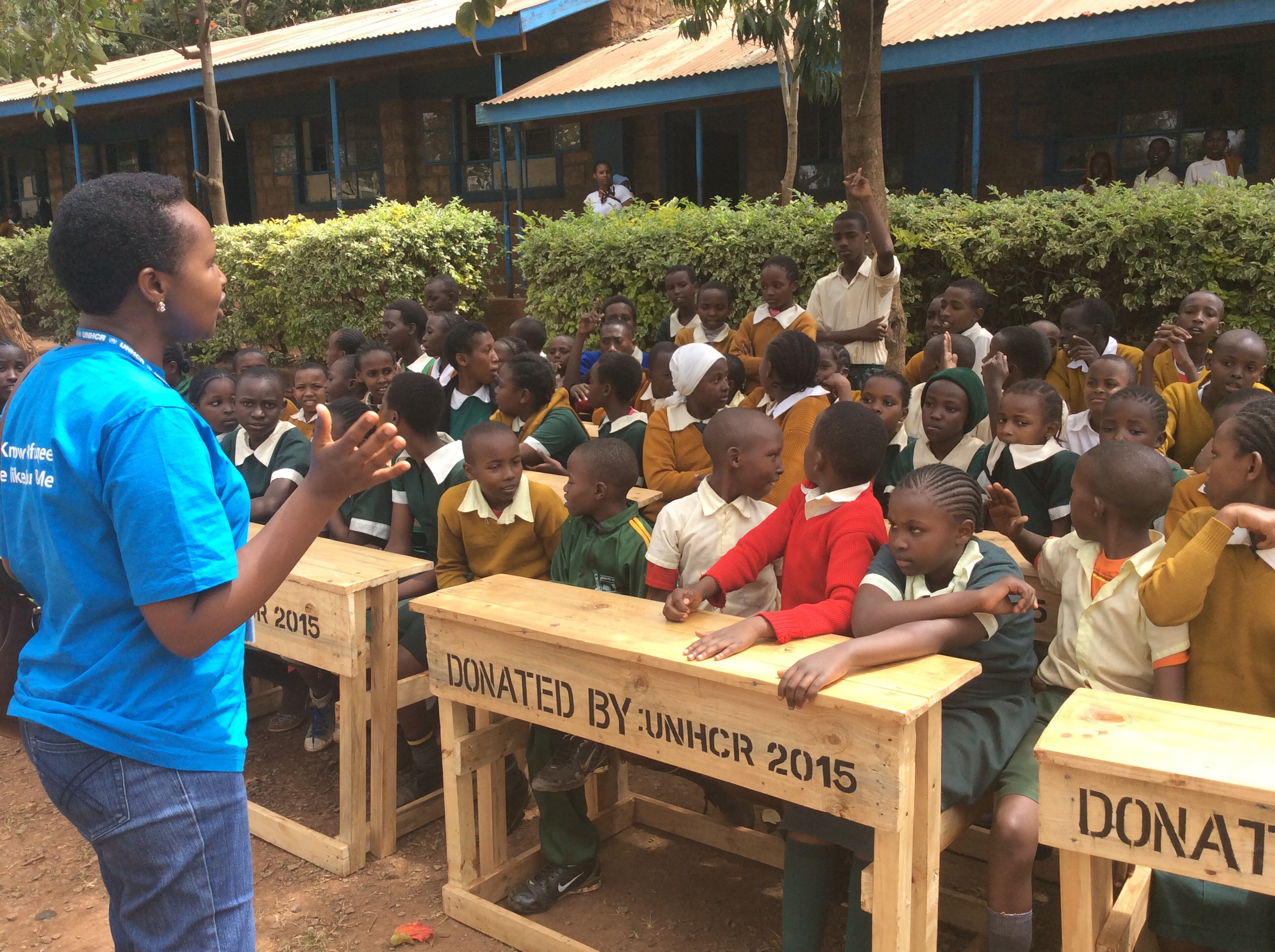 A Nairobi School Warms Up To Refugee Children