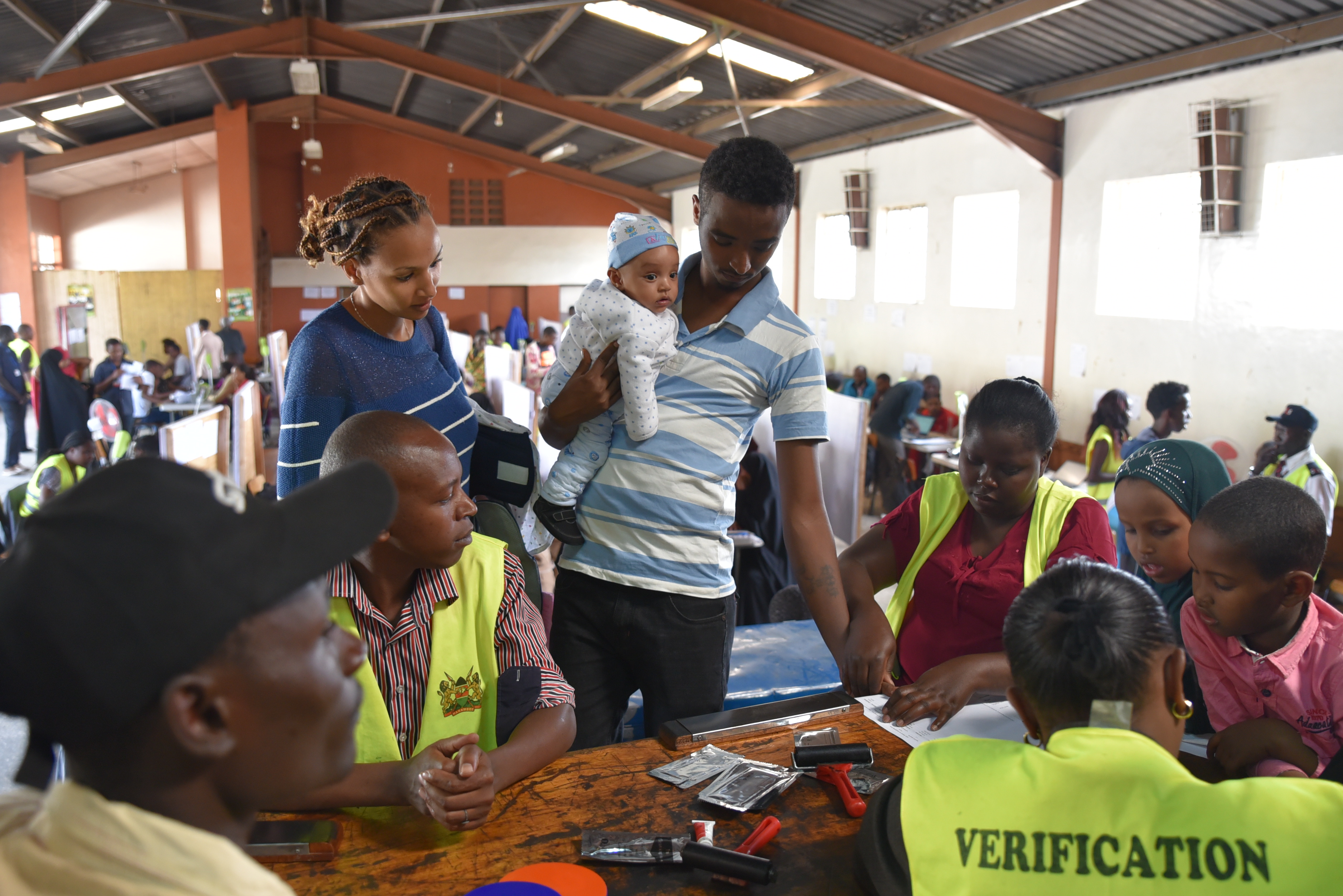 UNHCR Conducts Joint Verification of Refugees with the Government of Kenya
