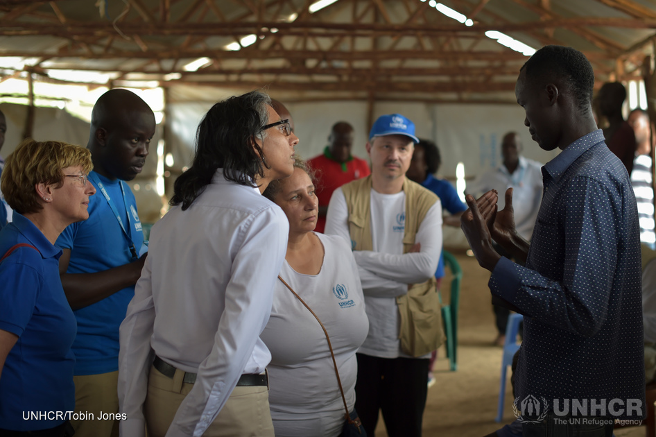 Kenya. Australian donors visiting Kakuma Refugee Camp and Kalobeyei Settlement