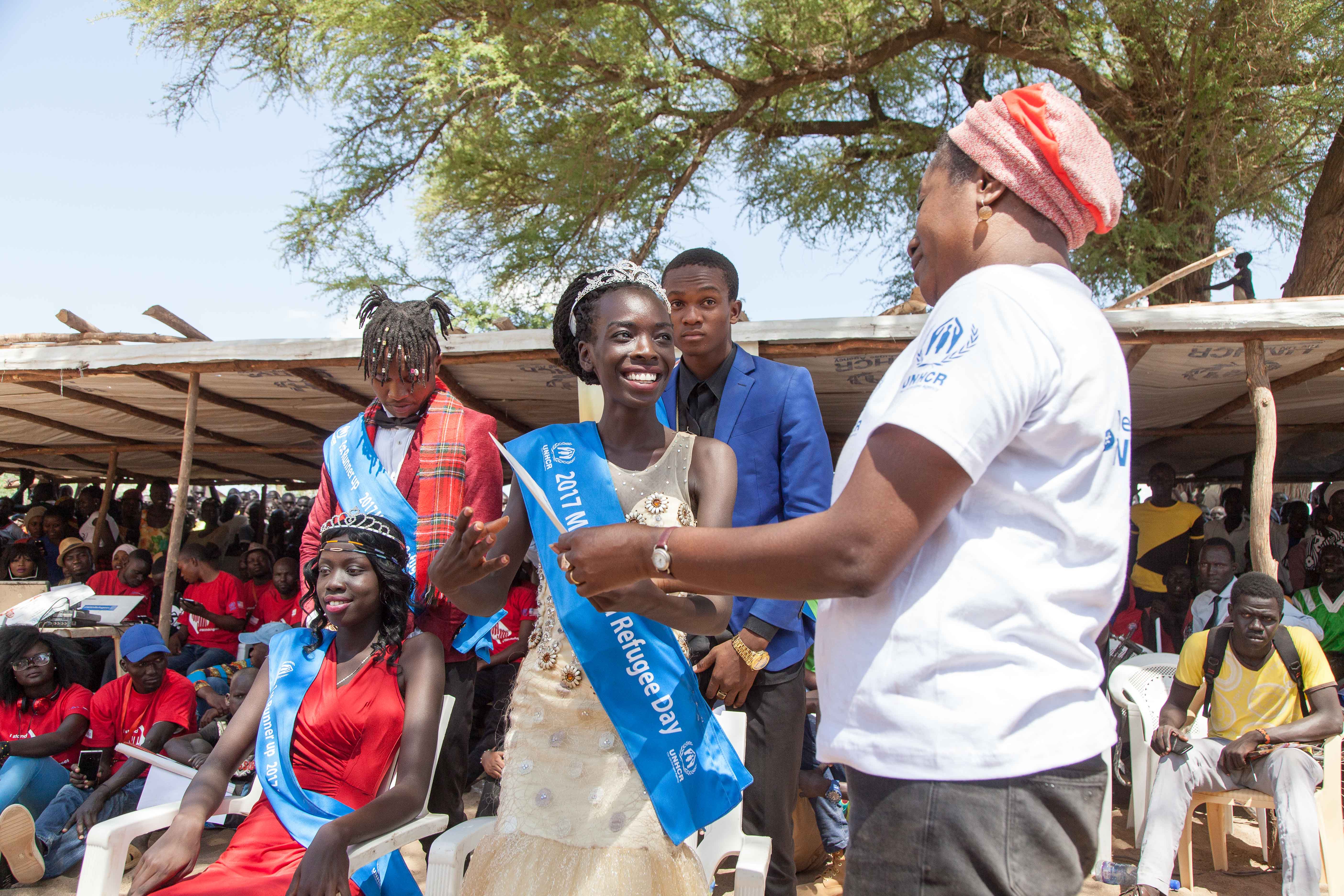 New Mr. and Miss World Refugee Day Crowned in Kakuma Refugee Camp