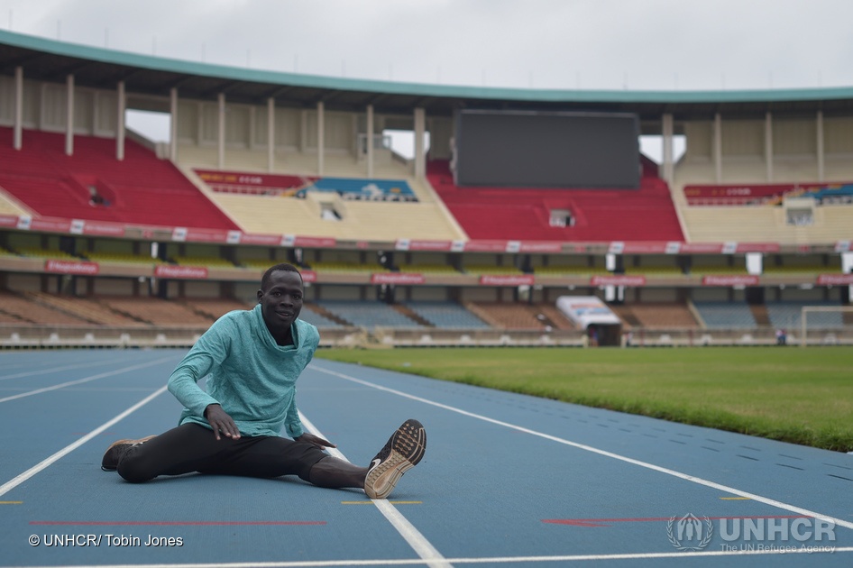 Kenya. Refugee Athletic Team Training.
