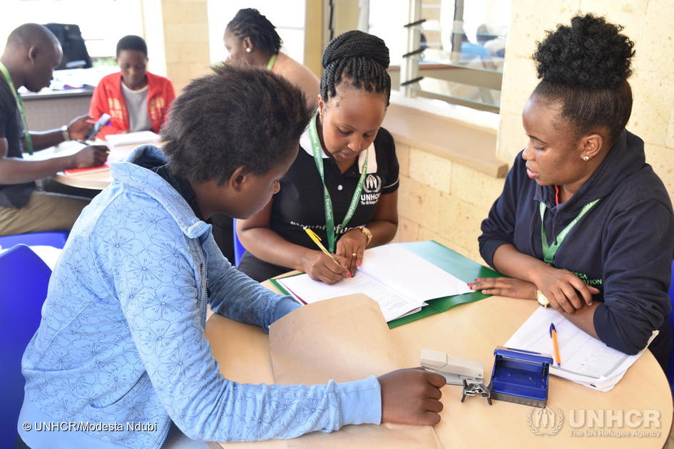 Kenya. Refugees join the Prestigious M-PESA Foundation Academy in Thika Town