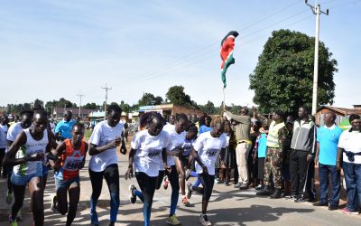 Refugee Athletes Join Race for Peace